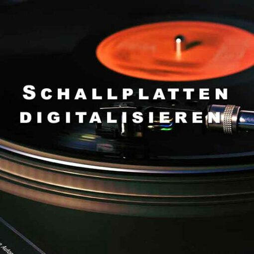 tonstudio schallplatten digitalisieren