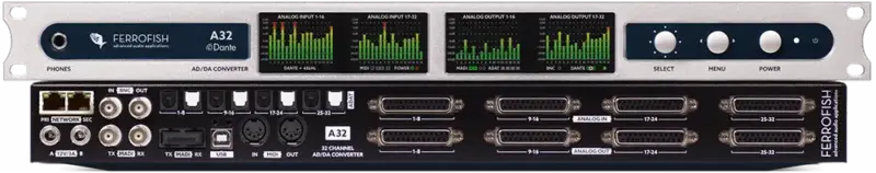 Technical data 2 A32 Dante