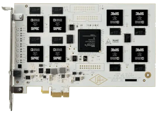 Technical data 1 Audio-Interface Karte mit Prozessor