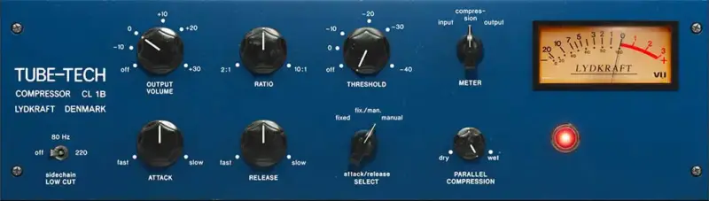 Record LP / VHS / Tape digitize 4 Tube-Tech CL 1B tube compressor used at SOUNDSTARSTUDIOS Recording Studio Munich for professional vocal and voice-over compression